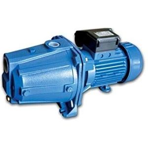 Zelfaanzuigende elektrische pomp AGA/I 1,50 T voor voeding en druk, huiswater, irrigatie, wassen, legen en vullen, 1,1 kW en 1,5 pk, blauw (referentie: 110150004I)