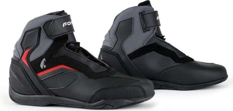 Forma - Stinger Evo Dry - Motorlaarzen - Zwart Rood - Microfiber Textiel