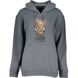 Cavalli Class - Hoodie - Grijs - Dames - Fleece
