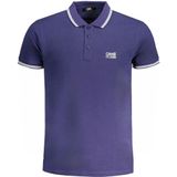 Cavalli Class - Polo - Blauw - Katoen