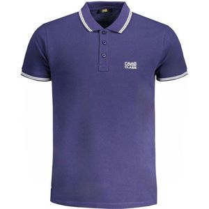 Cavalli Class - Polo - Blauw - Katoen