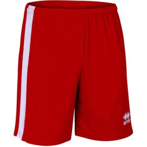 Errea - Bolton - Korte Broek - Rood Wit - Sportwear - Volwassen