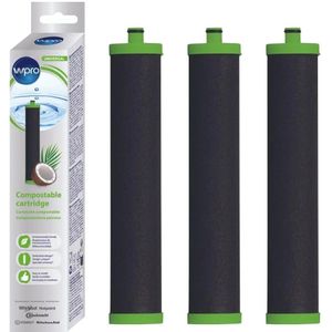 4x WPRO Eco Composteerbaar Waterfilter EFC002 /C00852783