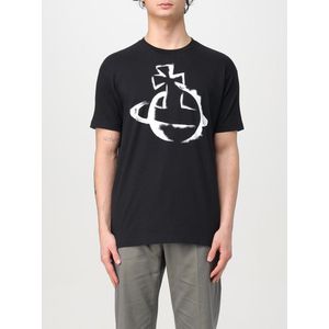 Vivienne Westwood - T-Shirt - Zwart - Katoen - Logo