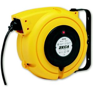 Zeca ZEEL4325/15 Kabelhaspel Met PVC Kabel 3 Stroomgeleiders - H05VVF Igus CF900 - 3x2,5mm² - 15m