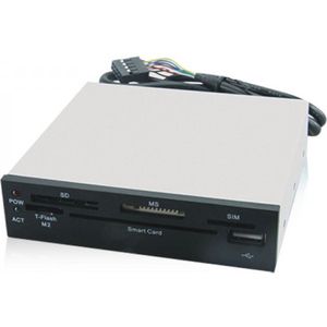 ADJ 141-00017 Internal cardreader [3.5inch USB2.0 7-in-1 Black]