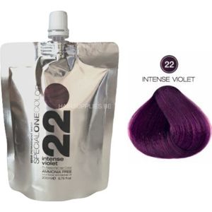 Trendy hair Special one color semi-permanent mask 22 intense violet 200ML