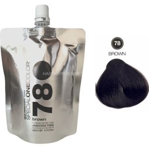 SPECIAL ONE COLOR MASK 200ML 78 BROWN