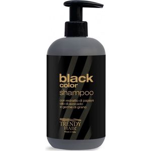 TRENDY HAIR BLACK COLOR SHAMPOO 600ML