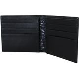 Dolce & Gabbana Black Bifold Card Holder Men Exotic Leather Men's Wallet