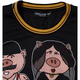 Dolce & Gabbana - 2049 Graphic Tee - T-shirt - Zwart