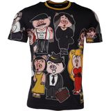 Dolce & Gabbana - 2049 Graphic Tee - T-shirt - Zwart