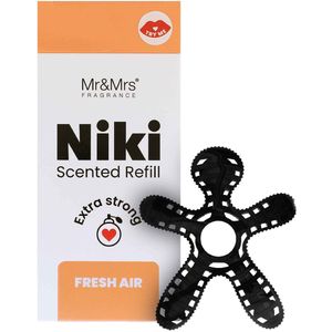 Mr & Mrs Fragrance - Niki Fresh Air - Auto Luchtverfrisser Navulling - 1 st