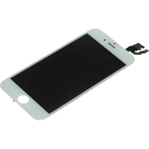 T-Storm LCD-display en touchscreen voor Apple iPhone 6, hybride model, LCD-display, LG Original + glas en componenten, wit