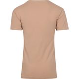 Alan Red - T-shirt - Beige - Katoen - 2-pack