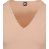 Alan Red - T-shirt - Beige - Katoen - 2-pack