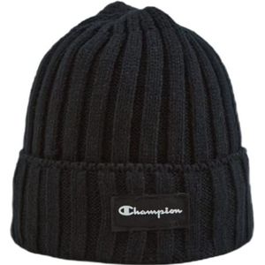 Champion Women Knit Small Logo muts, zwart, eenheidsmaat voor dames
