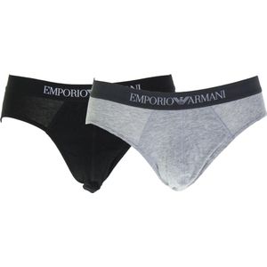 Emporio Armani - Slip - Set van 2 Stuks - Zeer Zacht Jersey-Katoen