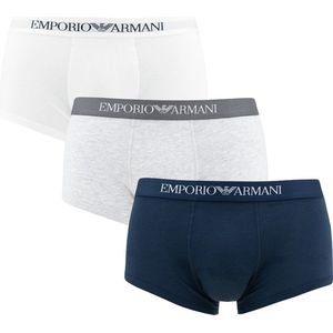 Emporio Armani 111610CC722 Retroshorts - Meerkleurig - 100% Katoen - Pack van 3