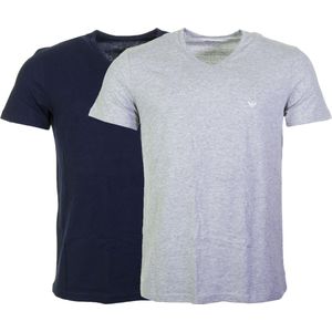 Emporio Armani T-shirt - Mannen - blauw grijs