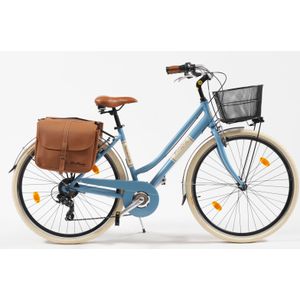 Stadsfiets - 28 Inch - Aluminium - Blauw - 6-Speed Shimano