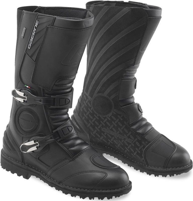 MIDLAND - GORE-TEX® - Motorlaars - Zwart - Volnerf Waterdicht Leer