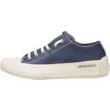 Candice Cooper - Buffed Leather Sneakers Rock S - Dames - Blauw - Leer