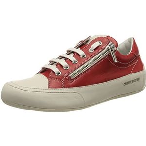 Candice Cooper - Rock Deluxe - Sneakers - Rood - Leer