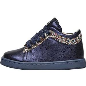 Naturino GLITZIE Zip-Scarpine van leer, Blauw, 32 EU