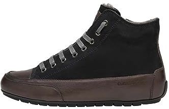 Candice Cooper Plus Fur-sneakers op de enkels van suède, Antraciet., 36.5 EU