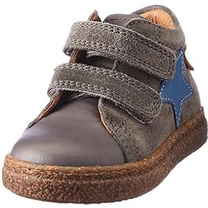 Naturino Naturino Albus Star Vl sneakers voor jongens, Donkergrijs, 22 EU