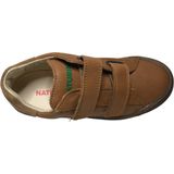 Naturino - Eindhoven - Lederen Sneakers - Cognac - 2 Velcro's