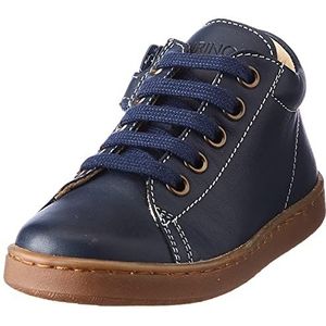 Naturino Gemzie4 Turnschoen met rits voor jongens, Blauw, 4.5 UK Child