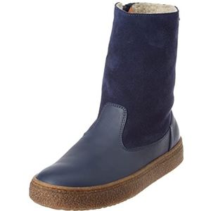 Naturino - Alpina - Korte Lederen Laarzen - Navy - Warme Voering