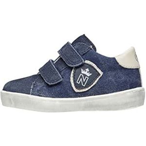 Naturino Korey 2 VL-Sneakers van stof, Jeans, 35 EU