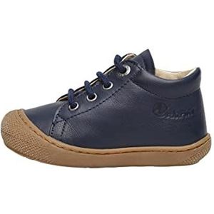 Naturino Cocoon-kleine schoenen voor de eerste stapjes van nappaleer, Marineblauw, 27 EU