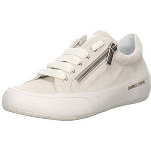 Candice Cooper Rock 1 Zip Chic, veterschoenen voor dames, wit-stof, 34 EU, White Dust, 34 EU