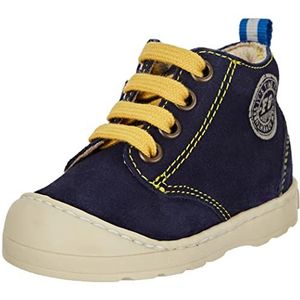 Falcotto BLUMIT Zip Pantoffels, Navy Yellow, 18 EU, marineblauw/geel