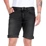 Replay - RBJ.901 - Jeansshorts - Donkergrijs - 11 OZ Power Stretch Denim