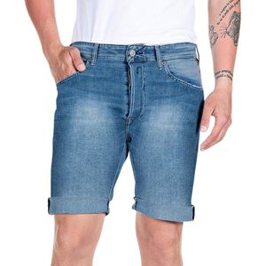 Replay - Rbj. 901 Power Stretch Shorts - Korte Broek - Kleur - Materiaal