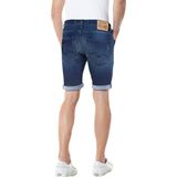 Replay Heren RBJ.901 Powerstretch denim jeansshorts, 009 MEDIUM Blue, 29