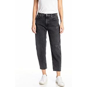 Replay Dames Keida Jeans, 097 Dark Grey, 23W EU, 097, donkergrijs, 23W