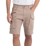 Replay - Joe Cargo Short - Licht Bruin - 98% Katoen - Regular Fit