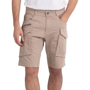 Replay - Joe Cargo Short - Licht Bruin - 98% Katoen - Regular Fit