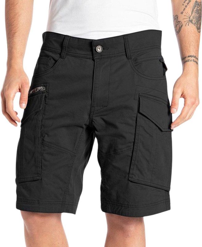 REPLAY Cargo Shorts - Groen - Katoen