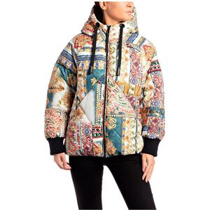 Replay - W7725 .000.73736 Jas - Blauw - Dames - Waterdicht - Met Capuchon