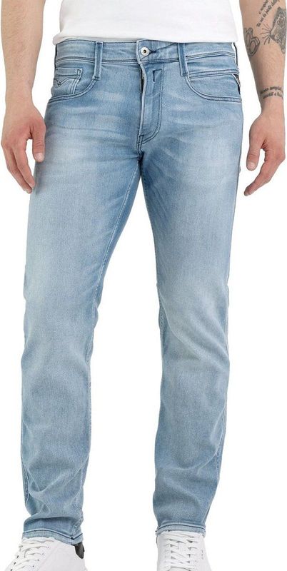 Replay - Anbass M914y000 41a90a 009 - Jeans - Donker Indigo - Slim Fit
