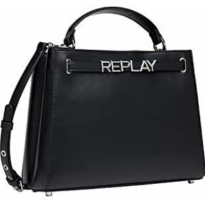 Replay Dames Fw3443 handtas, eenheidsmaat, 098 Black, Eén Maat