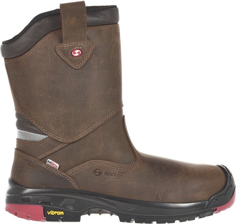 Sixton Peak - Canyon Scout - Werklaars - Zwart - Nubuck Leder - Wol Voering