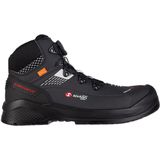 Sixton Peak - Muscle High Boa - Werkschoen - Zwart - Microfiber - S3 SRC ESD